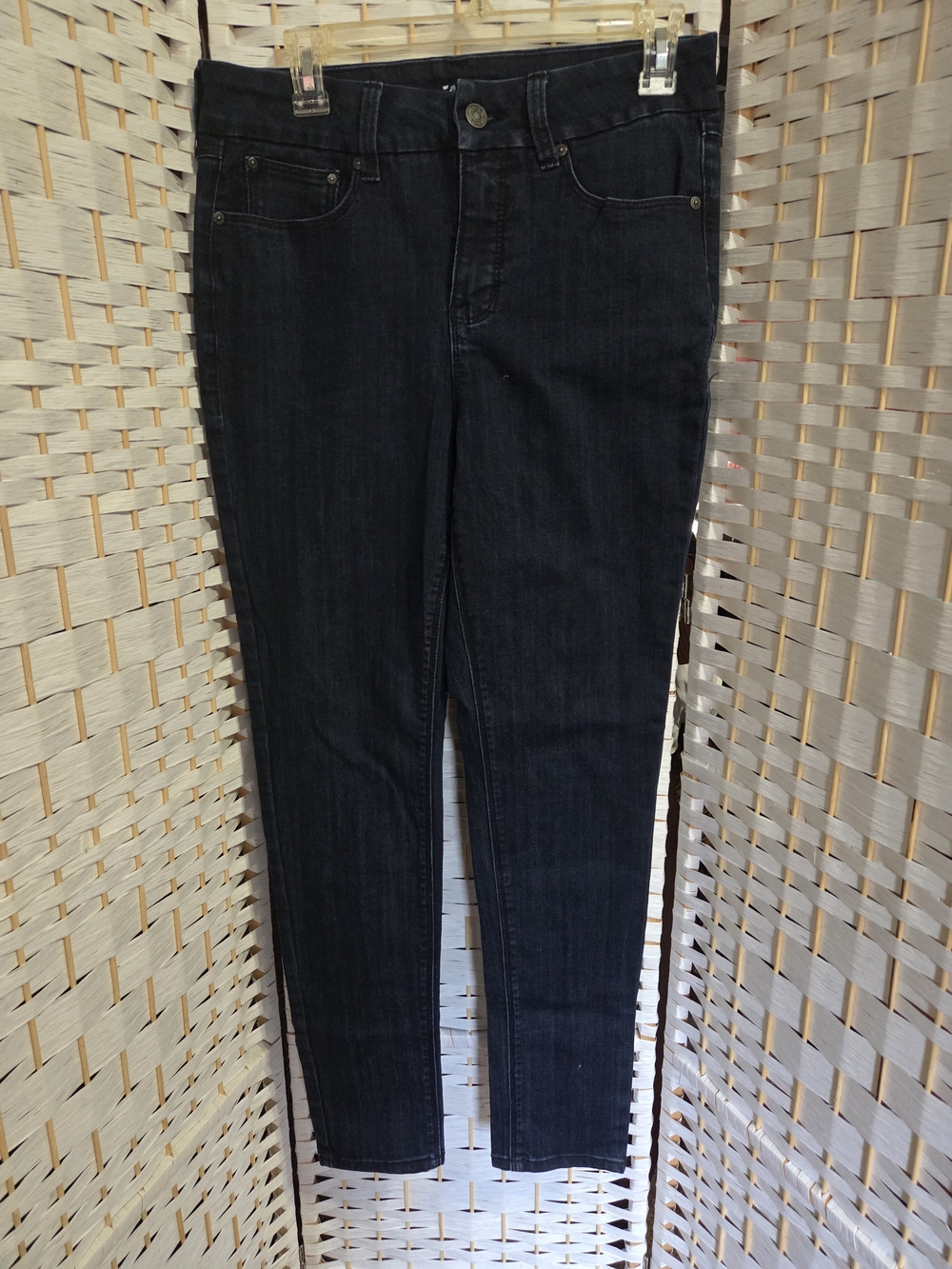 Seven7 Tummyless Highrise  Dark Blue Skinny Jeans